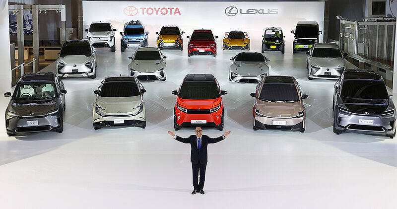 Toyota startet vollelektische Modeloffensive